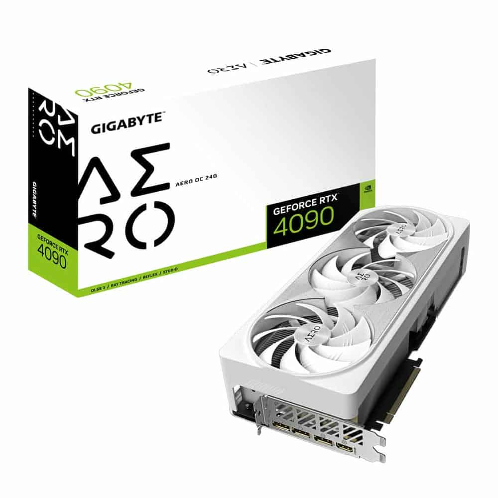 (image for) Gigabyte NVIDIA GeForce RTX 4090 24GB AERO OC Ada Lovelace Graphics Card